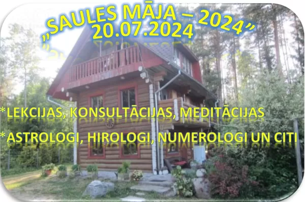 Astroloģiskais pasākums „Saules māja – 2024”